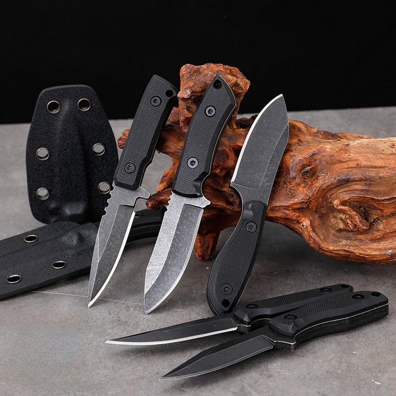 Edc Carry Pocket Knife - 5CR15 Stainless Steel Small Fixed Blade