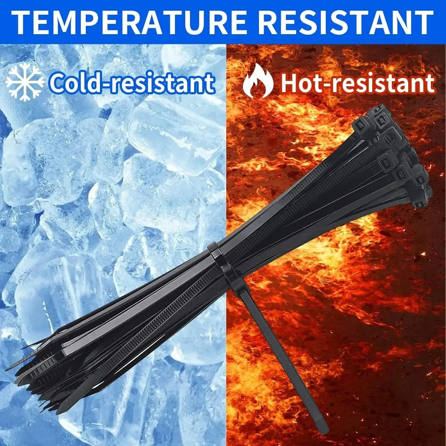 Nylon Cable Ties Reusable Self - огляд і ціна Gear Tie Reusable