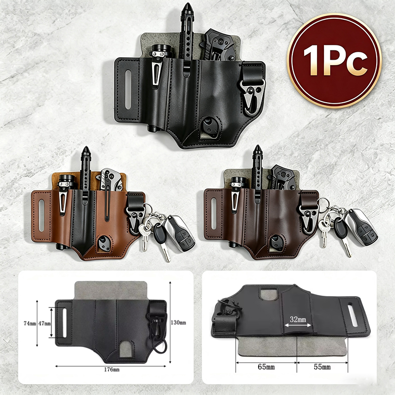 EDC PU Leather Tool Pouch Mult - огляд і ціна Edc Carry Pocket Pouch