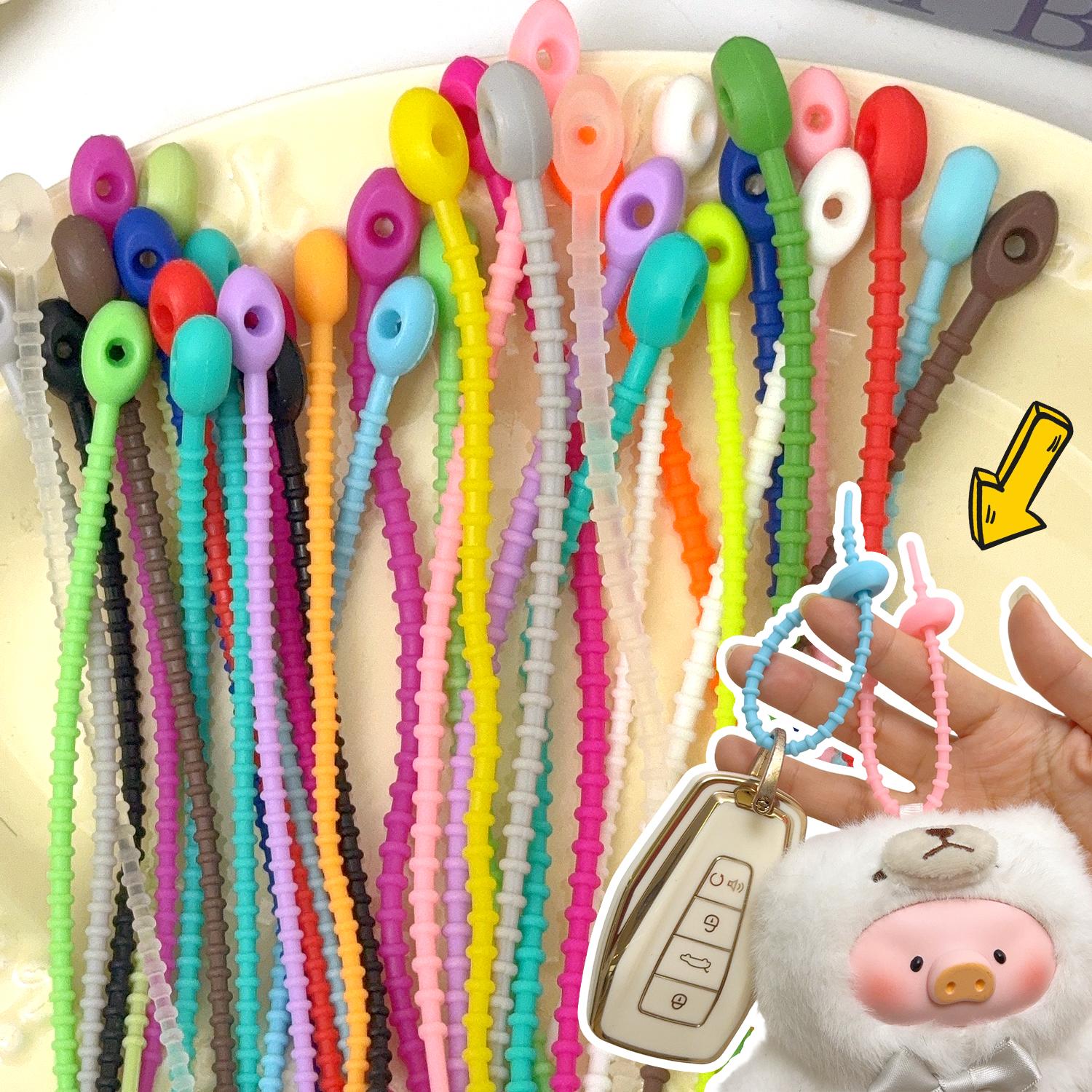 200Pcs/Lot Silicone Reusable B - огляд і ціна Gear Tie Reusable