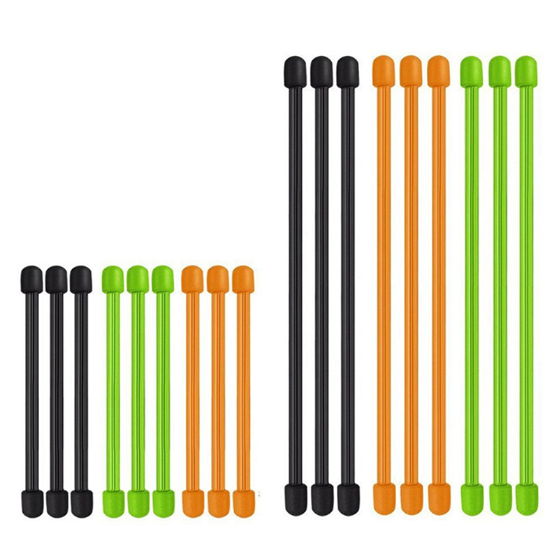 5PCS Silicone Zip Ties, Steel  - огляд і ціна Gear Tie Reusable