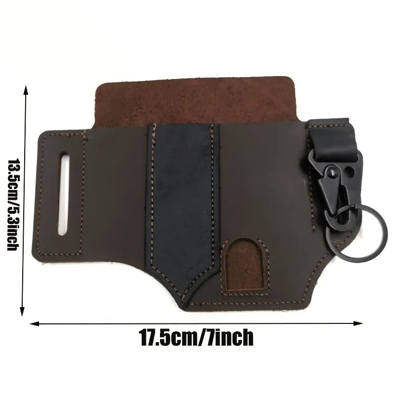 PU Leather EDC Belt Multitool  - огляд і ціна Edc Carry Pocket Pouch