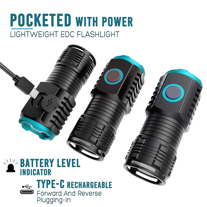 Type-C USB Rechargeable Pocket - огляд і ціна Edc (Every Day Carry