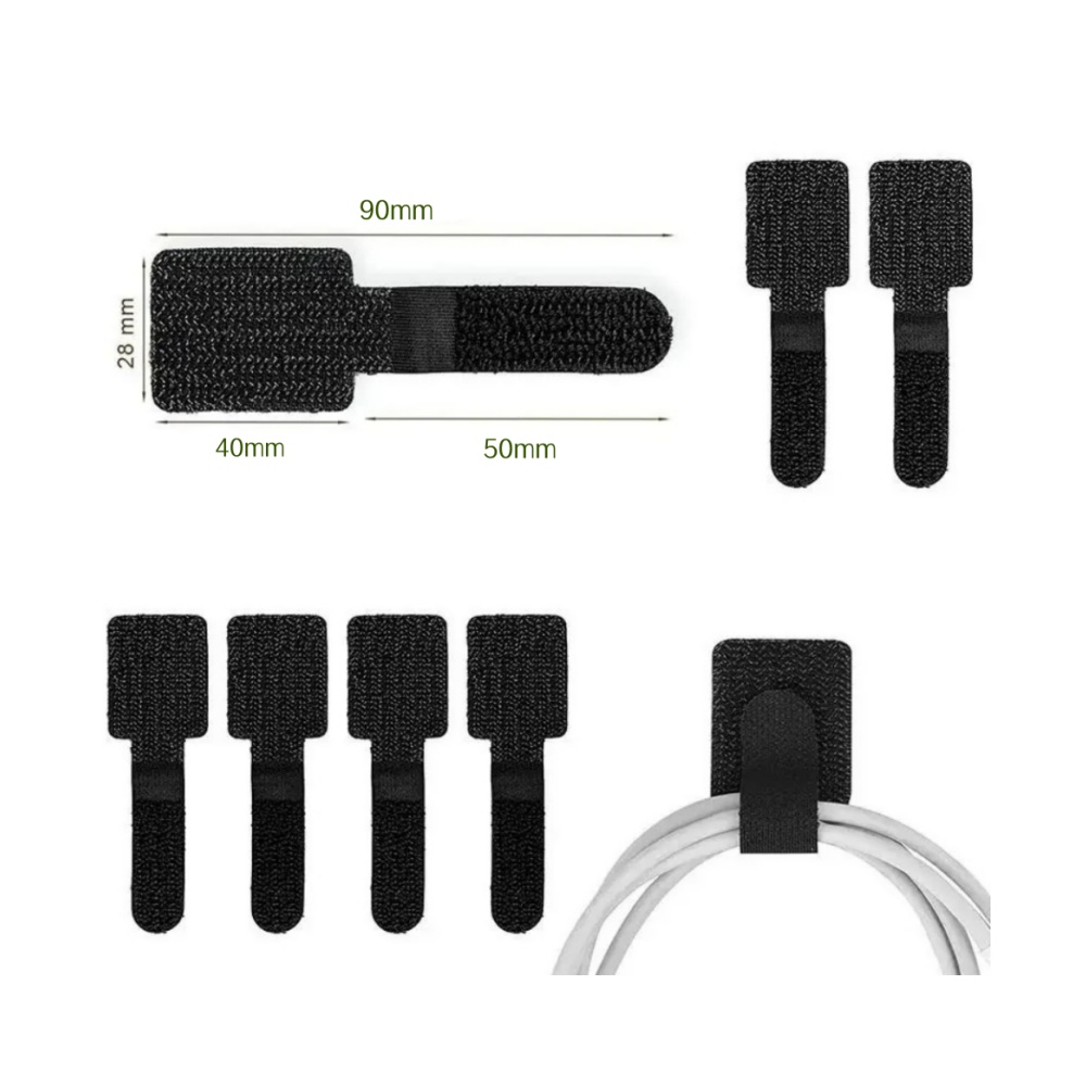 Self Adhesive Reusable Cable T - огляд і ціна Gear Tie Reusable