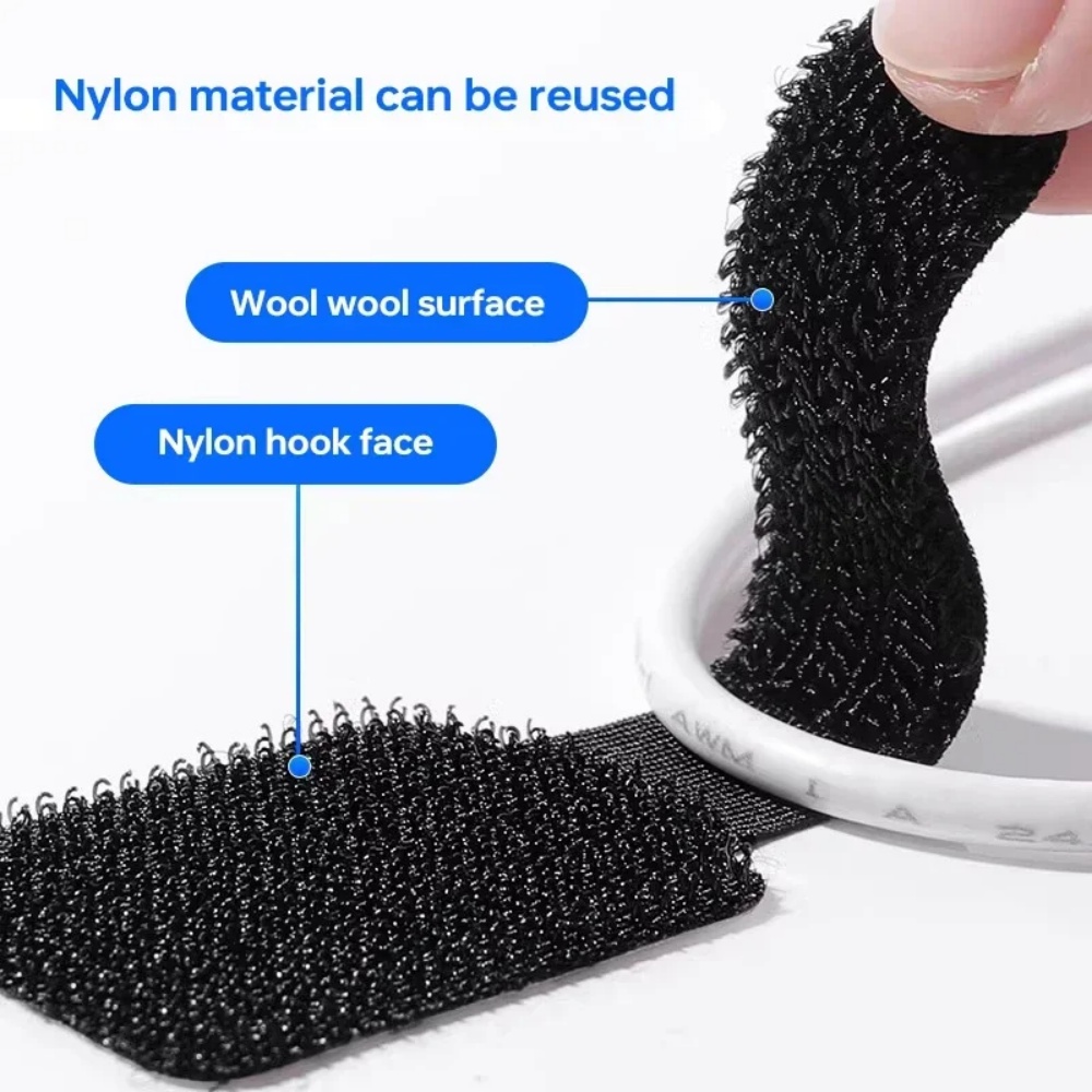 Self Adhesive Reusable Cable T - огляд і ціна Gear Tie Reusable