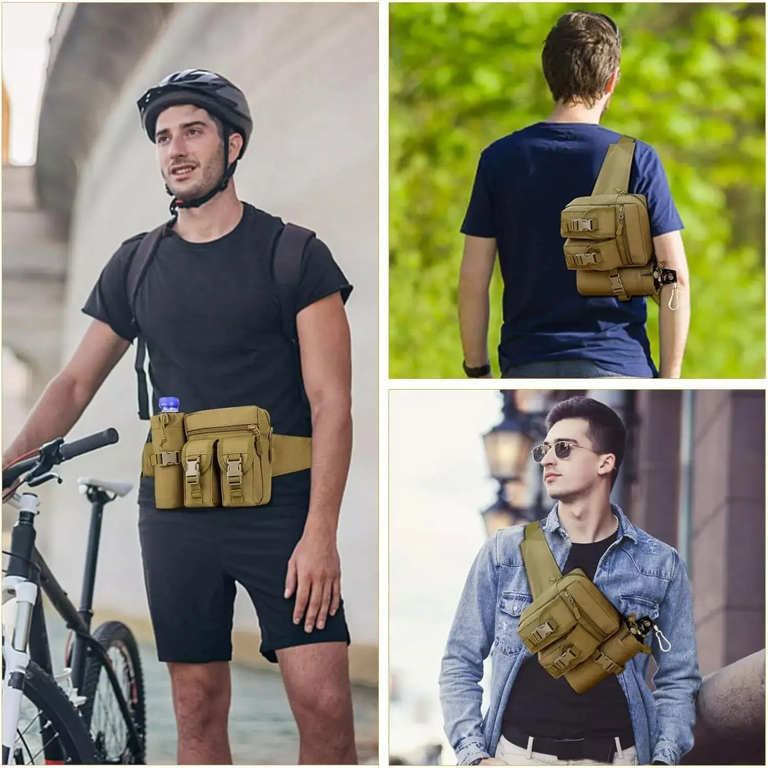 Tactical Fanny Pack for Men Co - огляд і ціна Edc Carry Bag For Pistol