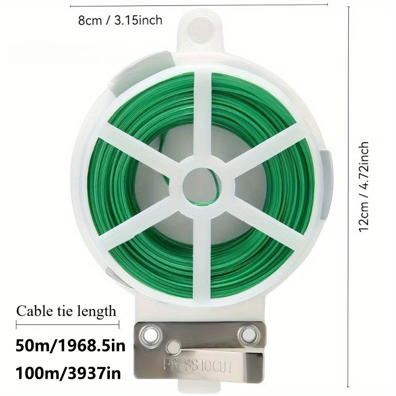 1 Roll Multifunctional Plastic - огляд і ціна Gear Tie Reusable