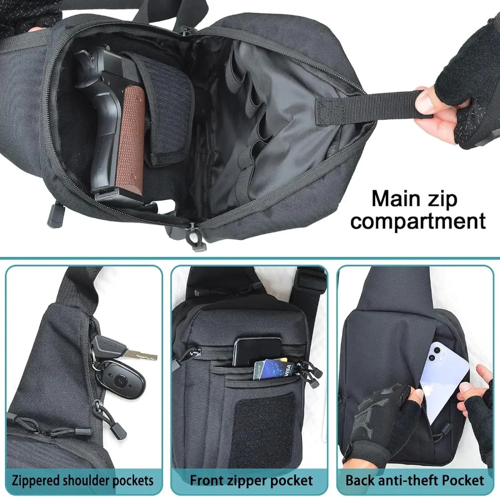 Concealed Carry Bag Tactical C - огляд і ціна Edc Concealed Carry Backpack