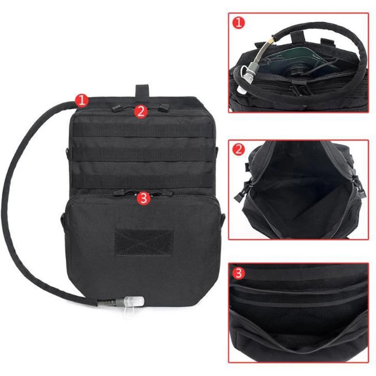 Outdoor Molle Bag Camping Hydr - огляд і ціна Edc Carry Case
