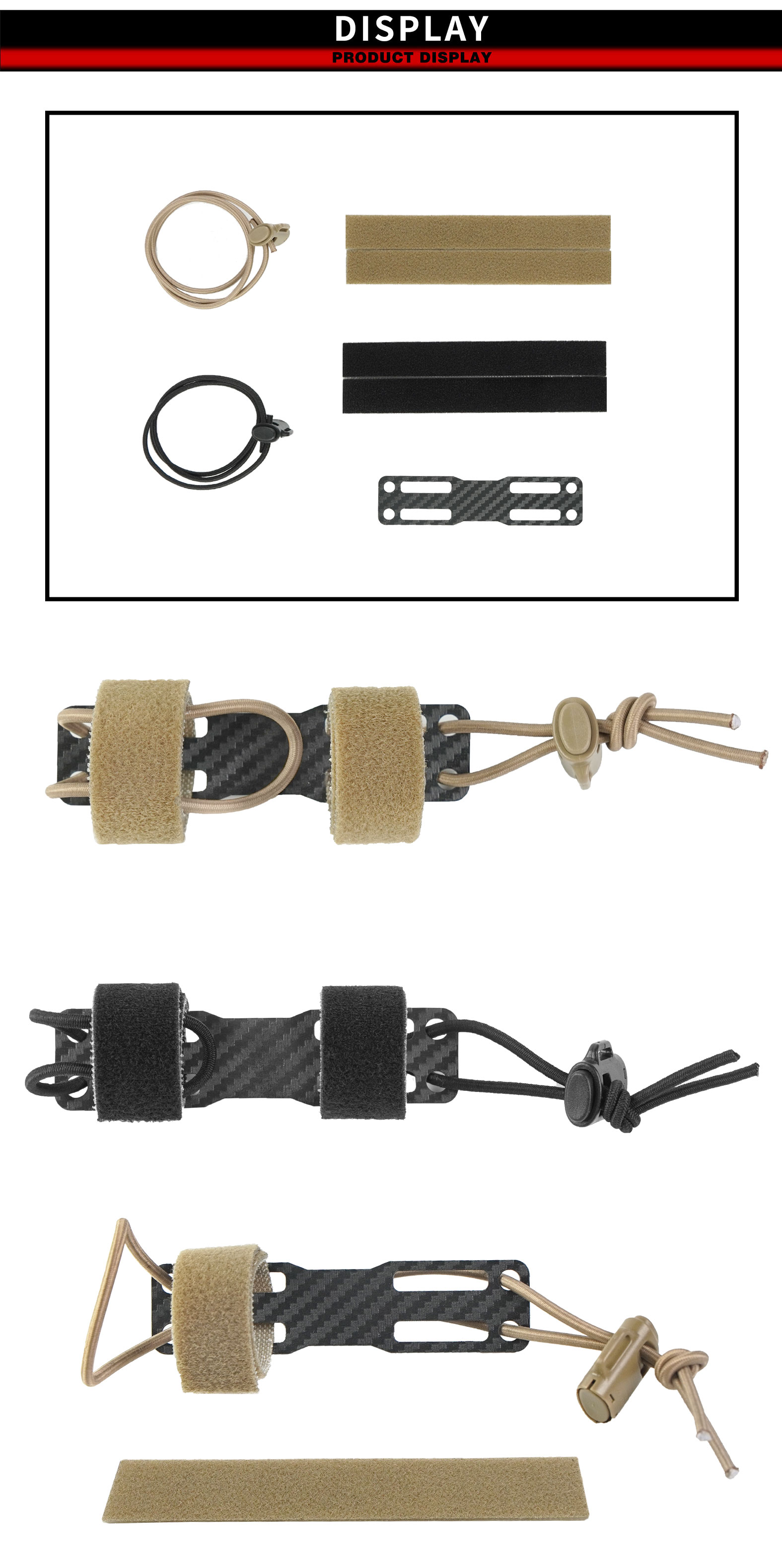 Tactical Tourniquet Holder wit - огляд і ціна Edc Flex Carry Belt