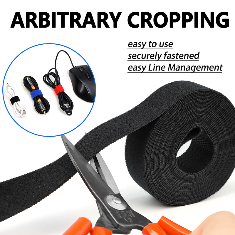 1Roll 5M Reusable Hook Loop Ny - огляд і ціна Gear Tie Reusable
