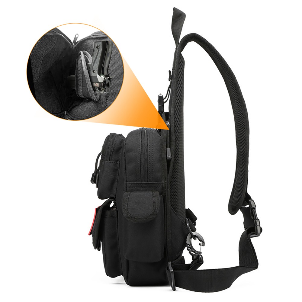 Concealed Carry Pistol Gun Bag - огляд і ціна Edc Concealed Carry Backpack