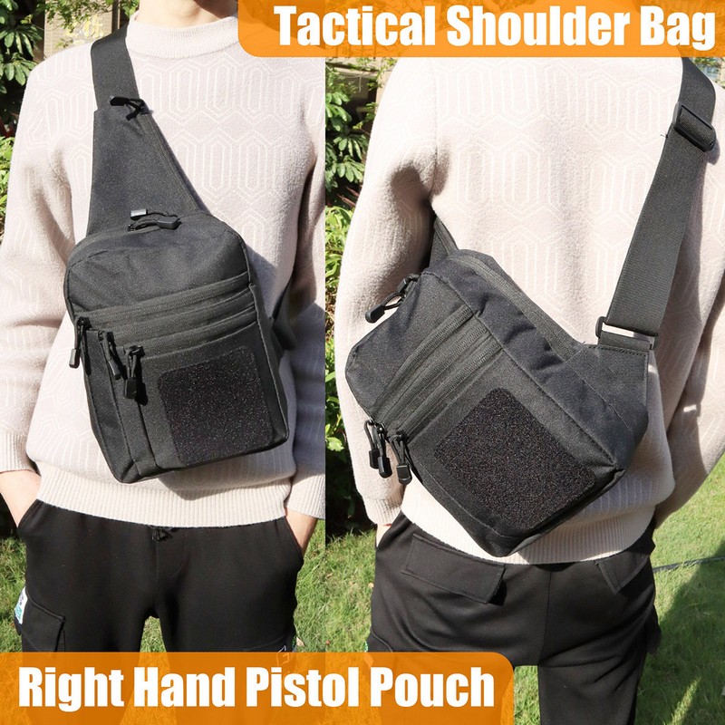 New Tactical Chest Bag Pistol  - огляд і ціна Edc Concealed Carry Backpack