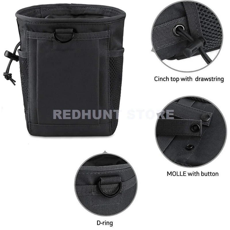 Tactical Molle Drawstring Maga - огляд і ціна Edc Carry Case