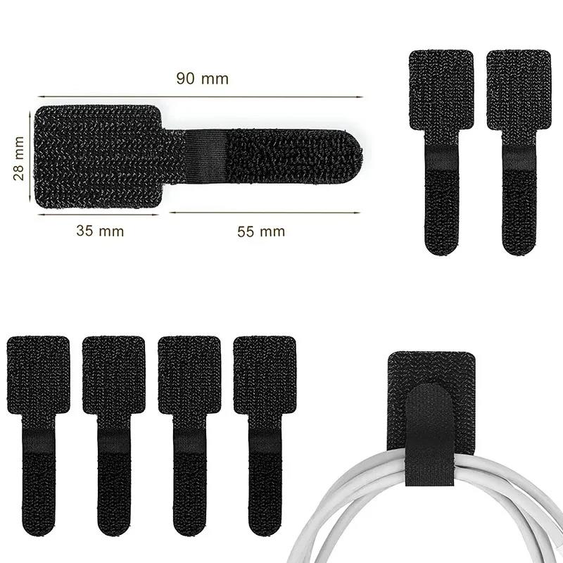 20pcs Reusable Cable Tie Faste - огляд і ціна Gear Tie Reusable