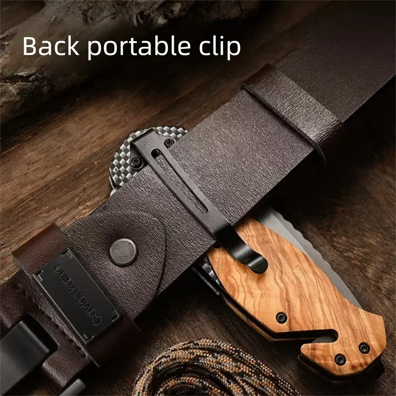 Damascus Pattern Folding Knife - огляд і ціна Edc Carry Pocket Knife