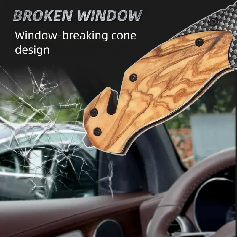 Damascus Pattern Folding Knife - огляд і ціна Edc Carry Pocket Knife