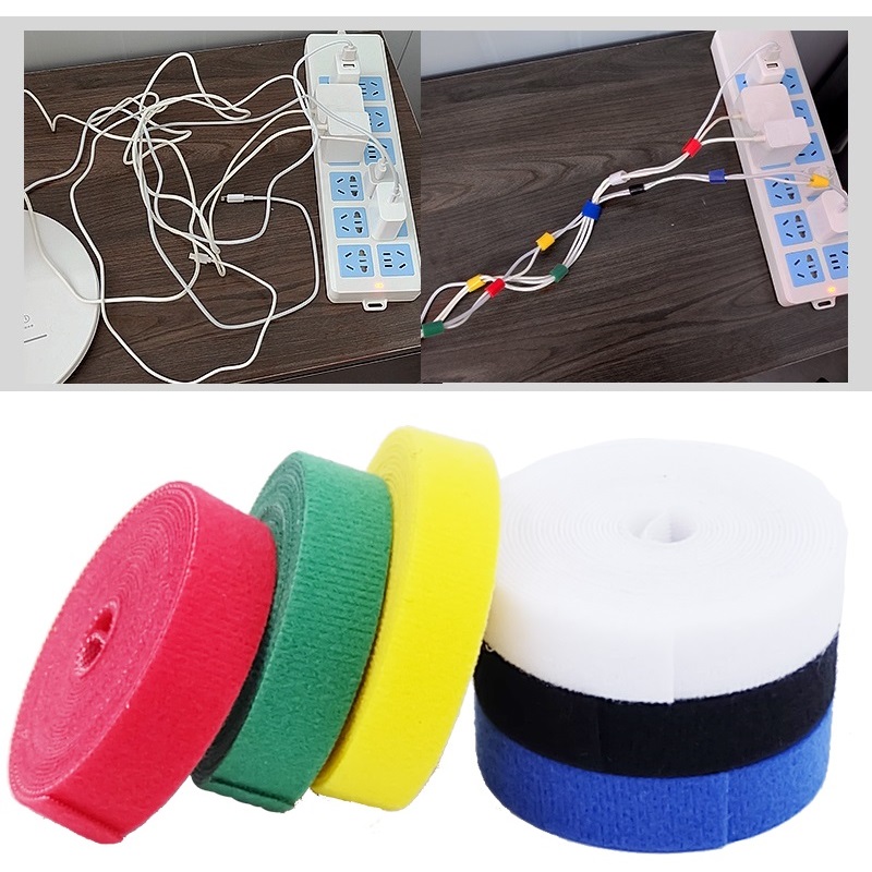 1/5M Cable Ties Reusable Adhes - огляд і ціна Gear Tie Reusable